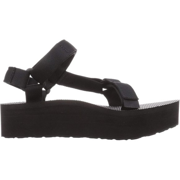 Teva Shoes Teva Womens Flatform Universal Sandal Black Poshmark